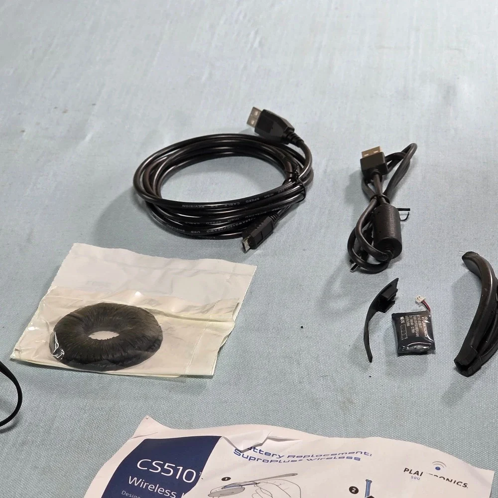 Plantronics CS Series DECT Wideband Wireless Office Headset with Charging Base